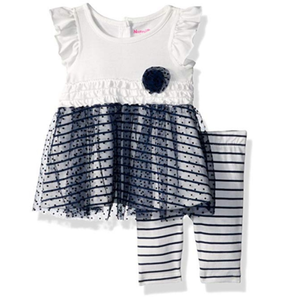 Nannette 2 Piece Empire Tunic and Legging 18 m